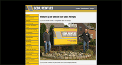 Desktop Screenshot of gebr-reintjes.nl